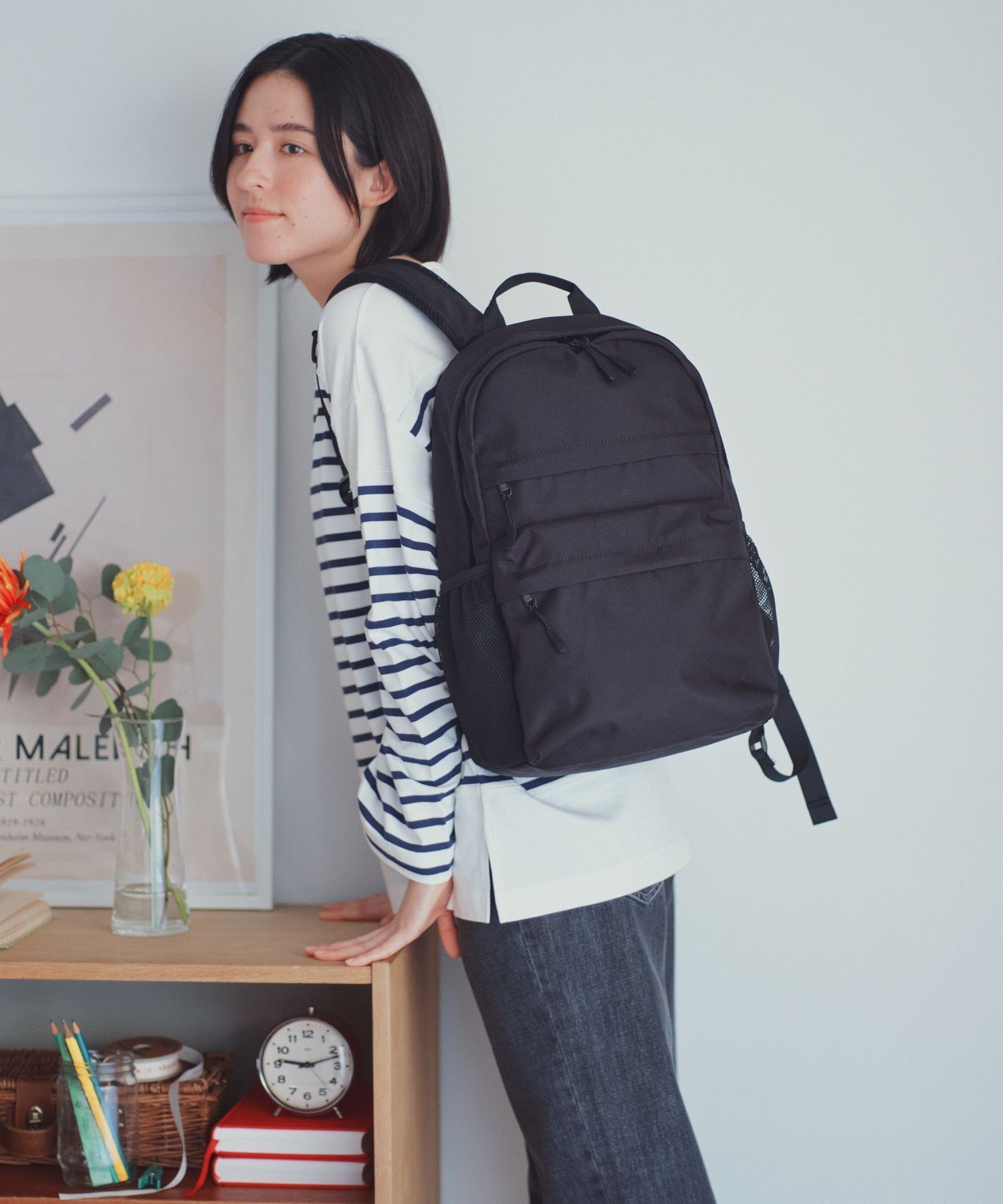 【アフタヌーンティー リビング/Afternoon Tea LIVING】の無重力ファンクションリュックS 大人の最旬トレンドファッション＆コーディネート founy(ファウニー) 　ファッション　Fashion　レディースファッション　Fashion for Women　シンプル　Simple, Minimal　ダブル　Double, Double-Breasted　フロント　Front, Front Design　ポケット　Pocket, Pocket Detail　メッシュ　Mesh, Net Fabric　リュック　Backpack, Rucksack　ビジネス 仕事 通勤　Business / Work / Commuting　 other-1|ID: prp329100004984488 ipo3291000000037339085
