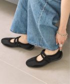 【ル タロン/Le Talon】の《追加》Lメリージェーンスニーカー 大人の最旬トレンドファッション＆コーディネート founy(ファウニー) ファッション Fashion レディースファッション Fashion for Women コンビ Combo, Combination Style シューズ Shoes, Footwear シルバー Silver, Metallic Silver フォルム Silhouette, Form フラット Flat, Flat Shoes メッシュ Mesh, Net Fabric 軽量 Lightweight, Ultra Light thumbnail ブラック A|ID: prp329100004984491 ipo3291000000037339103
