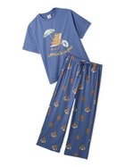 【ジェラート ピケ/gelato pique】の【ONLINE限定】【接触冷感】サマーベア柄ワンポイントTシャツ ロングパンツセット 大人の最旬トレンドファッション＆コーディネート founy(ファウニー) ファッション Fashion レディースファッション Fashion for Women パンツ Pants & Trousers カラフル Colorful Design サマー Summer, Summer Style サングラス Sunglasses, Shades スマート Smart, Elegant スリット Slit, Slit Detail セットアップ Set-Up, Coordinated Outfit プリント Print, Printed Pattern ロング Long, Long-Length ワンポイント One Point, Statement Accent おすすめ Recommended / Our Picks お家時間・ステイホーム Stay Home / At Home 夏 Summer ギフト プレゼント Gift / Present thumbnail NVY[089]|ID: prp329100004984509 ipo3291000000037339178