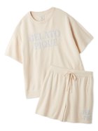 【ジェラート ピケ/gelato pique】のスムーズィーロゴジャガードプルオーバー ショートパンツセット 大人の最旬トレンドファッション＆コーディネート founy(ファウニー) ファッション Fashion レディースファッション Fashion for Women パンツ Pants & Trousers ショートパンツ・ハーフパンツ High-Waisted & Relaxed Shorts ショート Short, Short Length スマート Smart, Elegant セットアップ Set-Up, Coordinated Outfit なめらか Smooth, Silky Texture 半袖 Short Sleeve, Half Sleeve おすすめ Recommended / Our Picks 夏 Summer ギフト プレゼント Gift / Present thumbnail CRM[004]|ID: prp329100004984510 ipo3291000000037339180