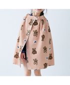 【デビロック/devirock / KIDS】のガールズラップタオル 60cm 子供服 キッズ 女の子 タオル ラップタオル 26SS 大人の最旬トレンドファッション＆コーディネート founy(ファウニー) ファッション Fashion キッズファッション Fashion for Kids 吸水 Absorbent, Quick-Dry タオル Towel, Bath Towel ラップ Wrap, Wrap Design 2026年 2026 2026春夏・S/S Spring/Summer 2026 SS26 thumbnail 008-クマ-ピンクベージュ|ID: prp329100004984555 ipo3291000000037398602