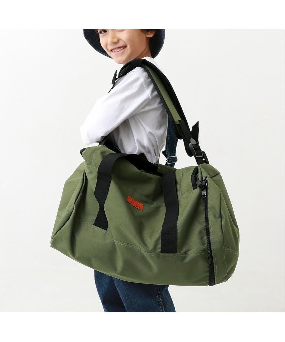 【デビロック/devirock / KIDS】の親子で使える 3WAY スポーツバッグ(30L) バッグ リュックサック インテリア・キッズ・メンズ・レディースファッション・服の通販 founy(ファウニー) 　ファッション　Fashion　キッズファッション　Fashion for Kids　アウトドア　Outdoor Clothing　ショルダー　Shoulder, Shoulder Strap　スポーツ　Sports, Activewear　ベーシック　Basic, Essential　ボストン　Boston　リュック　Backpack, Rucksack　旅行　Travel　002-カーキ|ID: prp329100004984566 ipo3291000000037398227