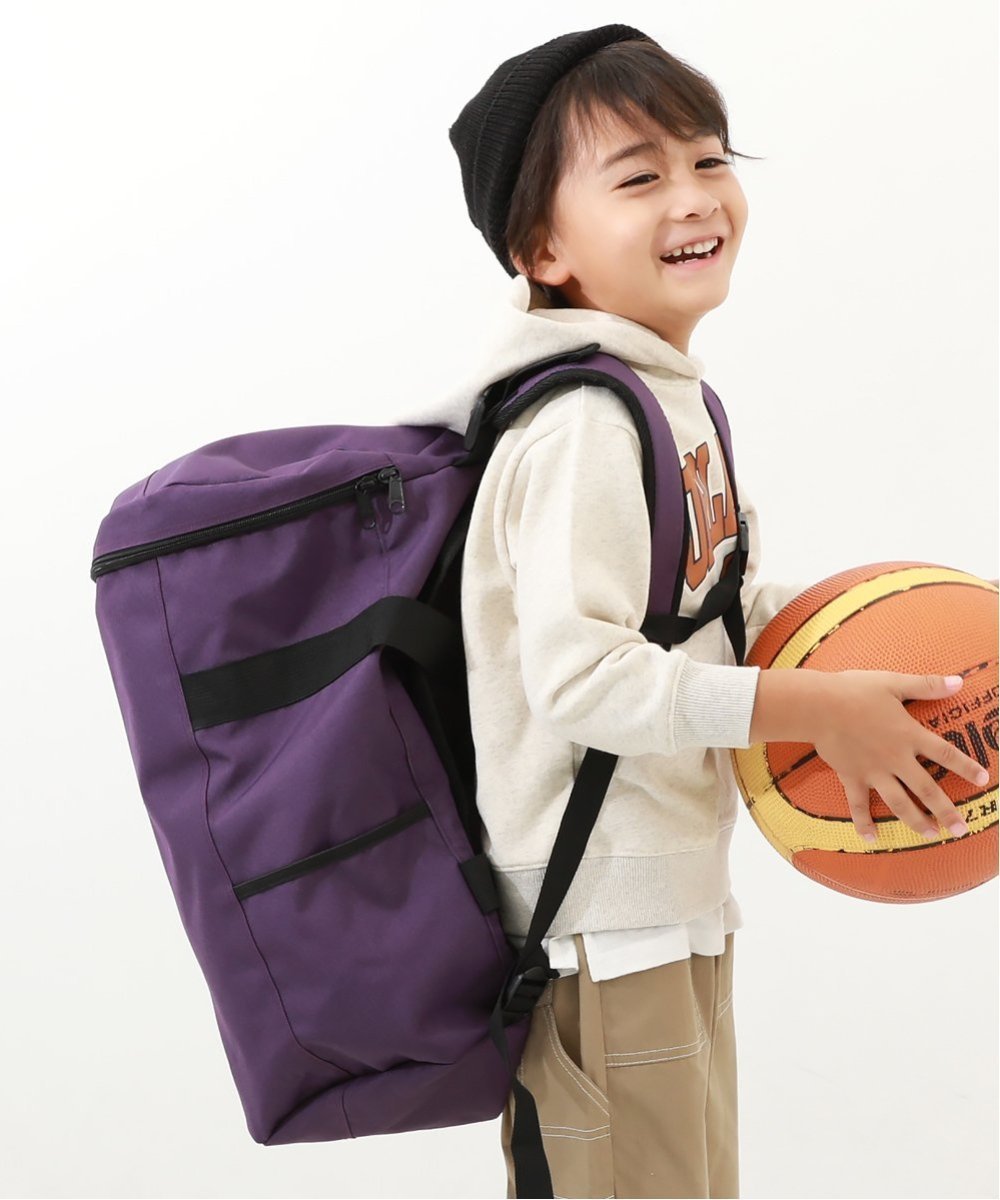 【デビロック/devirock / KIDS】の親子で使える 3WAY スポーツバッグ(30L) バッグ リュックサック インテリア・キッズ・メンズ・レディースファッション・服の通販 founy(ファウニー) 　ファッション　Fashion　キッズファッション　Fashion for Kids　アウトドア　Outdoor Clothing　ショルダー　Shoulder, Shoulder Strap　スポーツ　Sports, Activewear　ベーシック　Basic, Essential　ボストン　Boston　リュック　Backpack, Rucksack　旅行　Travel　006-Dパープル|ID: prp329100004984566 ipo3291000000037398230