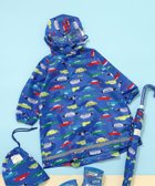 【エフオー オンラインストア/F.O.Online Store / KIDS】の4柄レインコート 大人の最旬トレンドファッション＆コーディネート founy(ファウニー) ファッション Fashion キッズファッション Fashion for Kids アウター Coat Outerwear /Kids カラフル Colorful Design 人気 Popular, Best Seller thumbnail ブルー|ID: prp329100004984568 ipo3291000000037339495