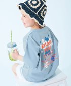 【デビロック/devirock / KIDS】の【ひやシャリ】接触冷感 デビラボ BIGシルエット プリント半袖Tシャツ 子供服 26SS 大人の最旬トレンドファッション＆コーディネート founy(ファウニー) ファッション Fashion キッズファッション Fashion for Kids トレンド Trend, Trending Now フレア Flare, Flared プリント Print, Printed Pattern ベーシック Basic, Essential 半袖 Short Sleeve, Half Sleeve おすすめ Recommended / Our Picks 夏 Summer 2026年 2026 2026春夏・S/S Spring/Summer 2026 SS26 thumbnail 010-ペンキ-ミストブルー|ID: prp329100004984582 ipo3291000000037382422