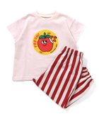 【エフオー オンラインストア/F.O.Online Store / KIDS】の半袖長丈ワンマイルパジャマ 10分丈 大人の最旬トレンドファッション&コーディネート founy(ファウニー) ファッション Fashion キッズファッション Fashion for Kids パジャマ Pajamas, Sleepwear プリント Print, Printed Pattern 人気 Popular, Best Seller 半袖 Short Sleeve, Half Sleeve thumbnail ピンク|ID: prp329100004984601 ipo3291000000037386267