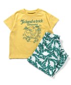 【エフオー オンラインストア/F.O.Online Store / KIDS】の半袖長丈ワンマイルパジャマ 10分丈 大人の最旬トレンドファッション&コーディネート founy(ファウニー) ファッション Fashion キッズファッション Fashion for Kids パジャマ Pajamas, Sleepwear プリント Print, Printed Pattern 人気 Popular, Best Seller 半袖 Short Sleeve, Half Sleeve thumbnail イエロー|ID: prp329100004984601 ipo3291000000037386268