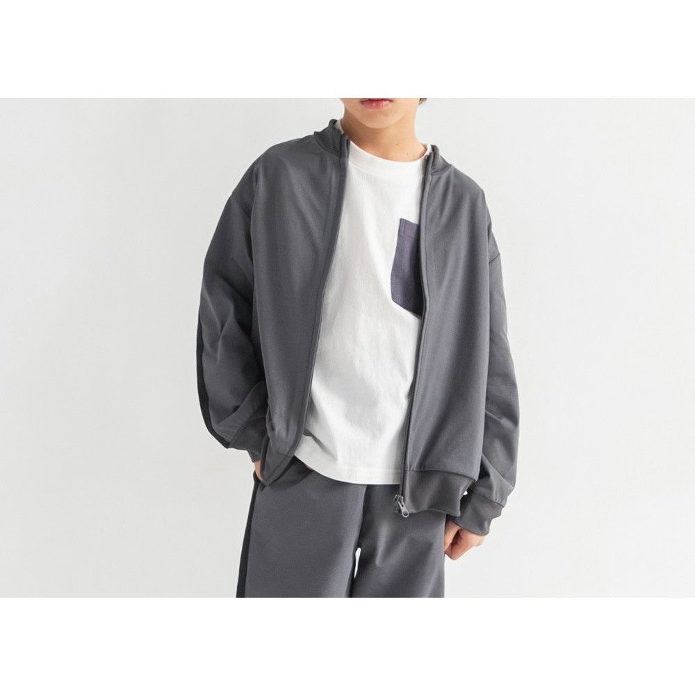【ブランシェス/branshes / KIDS】の【WEB限定/DRC】【アクティブテックス】吸水速乾ジップアップジャケット インテリア・キッズ・メンズ・レディースファッション・服の通販 founy(ファウニー) 　ファッション　Fashion　キッズファッション　Fashion for Kids　アウター　Coat Outerwear /Kids　吸水　Absorbent, Quick-Dry　ストレッチ　Stretch, Stretchy Fabric　セットアップ　Set-Up, Coordinated Outfit　ベーシック　Basic, Essential　ボーイズ　Boyish, Boy Style　ポケット　Pocket, Pocket Detail　プチプライス・低価格　Affordable / Budget Price　おすすめ　Recommended / Our Picks　チャコールグレー|ID: prp329100004984617 ipo3291000000037369470