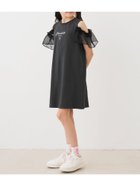 【コカ/coca / KIDS】のキッズ 袖シアーワンピース 大人の最旬トレンドファッション＆コーディネート founy(ファウニー) ファッション Fashion キッズファッション Fashion for Kids ワンピース Dresses カットソー Cut and Sewn Top ガーリー Girly, Feminine Style サンダル Sandals, Summer Shoes シアー Sheer, See-Through シンプル Simple, Minimal スニーカー Sneakers, Trainers バランス Balance, Style Balance フリル Frill, Ruffle フレア Flare, Flared ポケット Pocket, Pocket Detail 半袖 Short Sleeve, Half Sleeve 夏 Summer 2026年 2026 2026春夏・S/S Spring/Summer 2026 SS26 thumbnail Charcoal|ID: prp329100004984628 ipo3291000000037339900