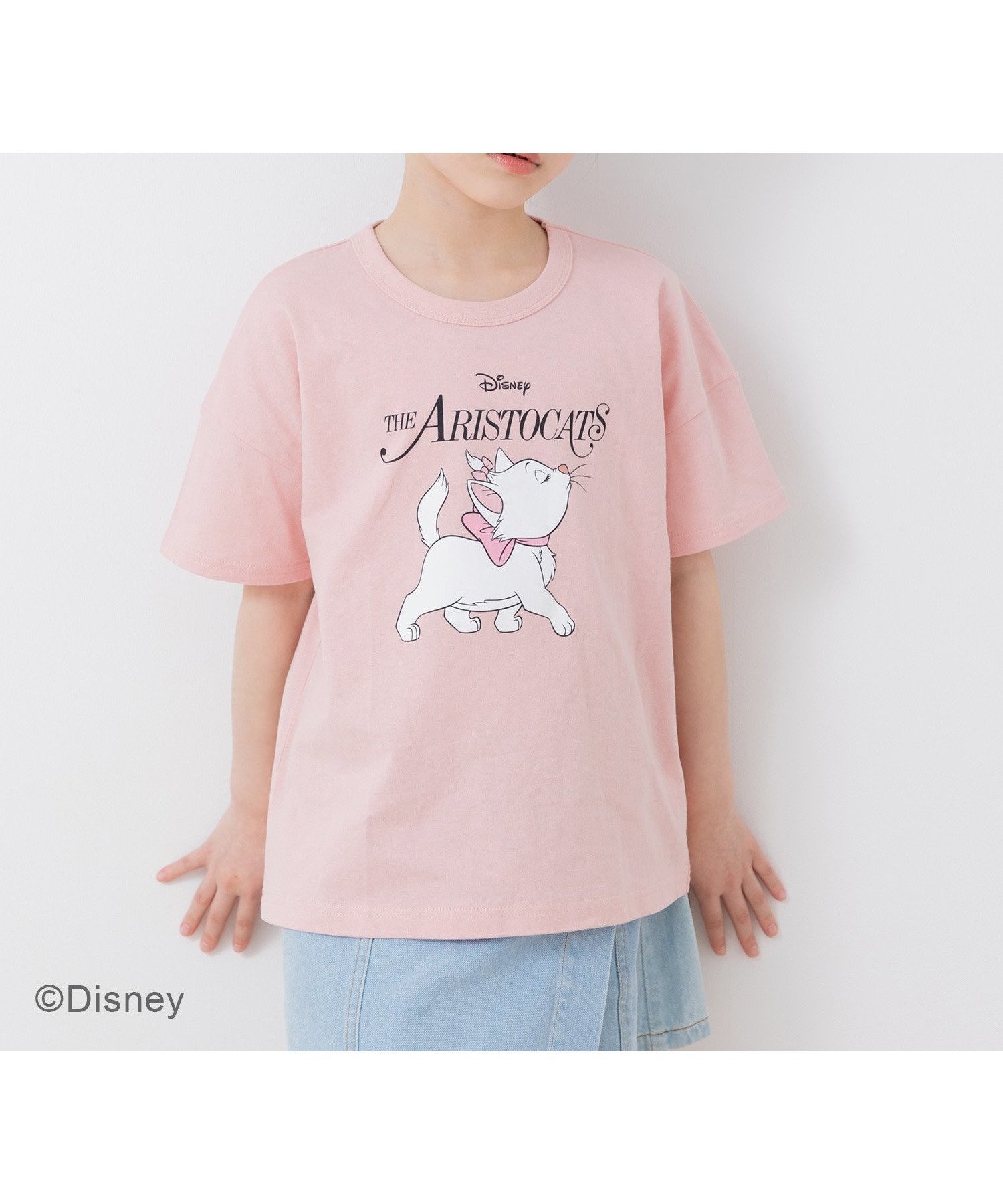 【チルツー/chil2 / KIDS】のディズニー デザイン半袖Tシャツ インテリア・キッズ・メンズ・レディースファッション・服の通販 founy(ファウニー) 　ファッション　Fashion　キッズファッション　Fashion for Kids　半袖　Short Sleeve, Half Sleeve　スモークピンク|ID: prp329100004984631 ipo3291000000037339911