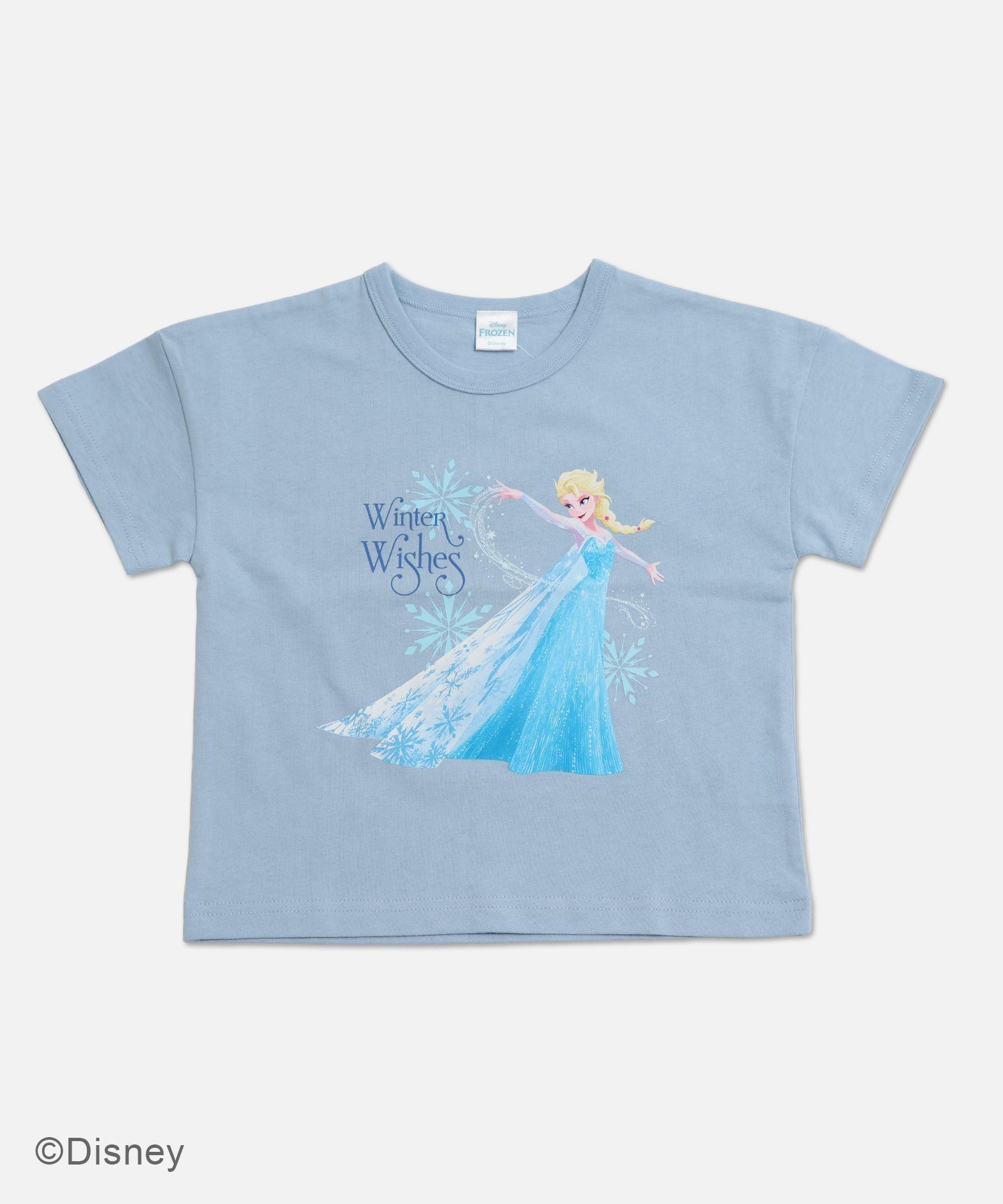 【チルツー/chil2 / KIDS】のディズニー デザイン半袖Tシャツ インテリア・キッズ・メンズ・レディースファッション・服の通販 founy(ファウニー) 　ファッション　Fashion　キッズファッション　Fashion for Kids　半袖　Short Sleeve, Half Sleeve　サックス|ID: prp329100004984631 ipo3291000000037339912
