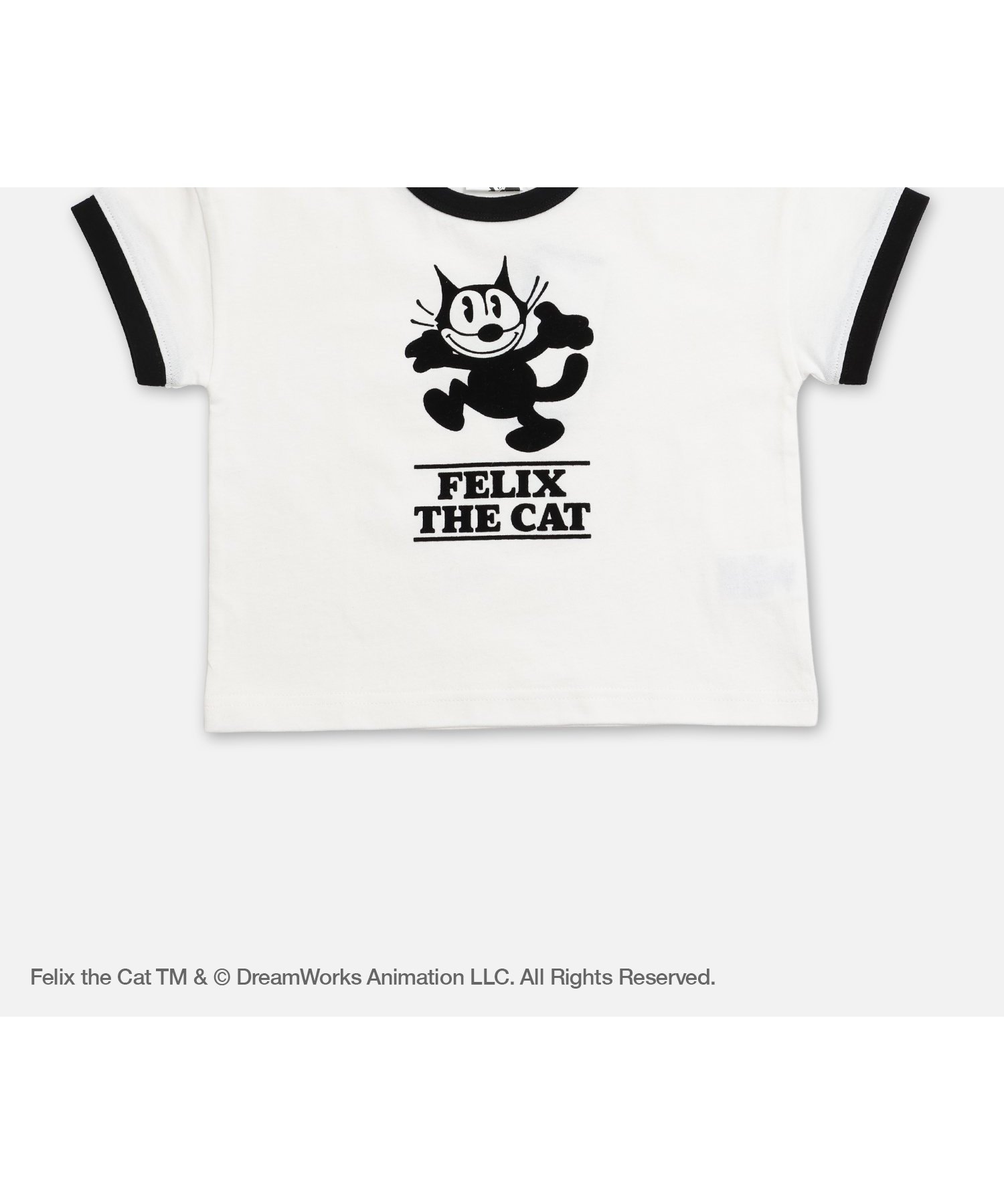 【チルツー/chil2 / KIDS】のフィリックス・ザ・キャット 半袖Tシャツ インテリア・キッズ・メンズ・レディースファッション・服の通販 founy(ファウニー) 　ファッション　Fashion　キッズファッション　Fashion for Kids　半袖　Short Sleeve, Half Sleeve　ホワイト|ID: prp329100004984632 ipo3291000000037339917