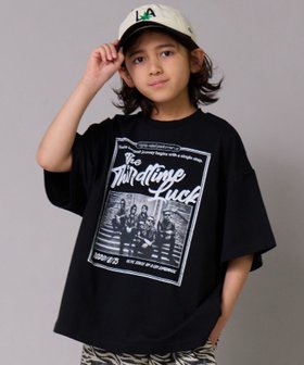 【ペアマノン/pairmanon / KIDS】の【綿100%】ヴィンテージ風 ロック半袖 Tシャツ【PAIRMANON STREET】 大人の最旬トレンドファッション＆コーディネート founy(ファウニー) ファッション Fashion キッズファッション Fashion for Kids おすすめ Recommended / Our Picks カットソー Cut and Sewn Top デニム Denim, Jeans Material トレンド Trend, Trending Now ロング Long, Long-Length ワイド Wide, Wide Fit ヴィンテージ Vintage Style 半袖 Short Sleeve, Half Sleeve 定番 Standard, Basic Item |ID:prp329100004984647
