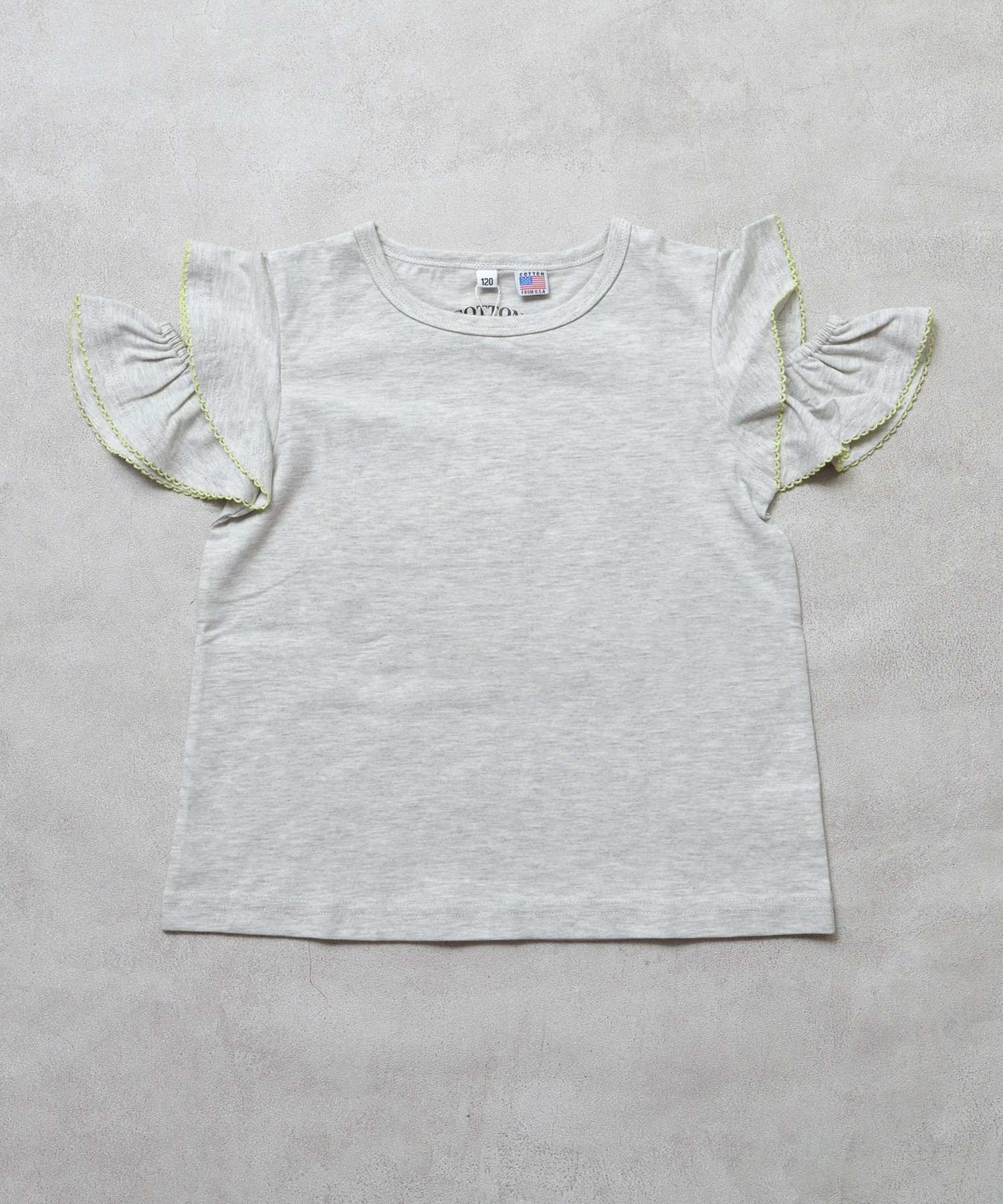 【マーキーズ/MARKEY'S / KIDS】のCOTTON from U.S.Aホールショルダートップス インテリア・キッズ・メンズ・レディースファッション・服の通販 founy(ファウニー) 　ファッション　Fashion　キッズファッション　Fashion for Kids　トップス・カットソー　Cut & Sew Tops　なめらか　Smooth, Silky Texture　インナー　Innerwear　ショルダー　Shoulder, Shoulder Strap　ショート　Short, Short Length　シンプル　Simple, Minimal　タンク　Tank Top, Sleeveless Top　デニム　Denim, Jeans Material　バランス　Balance, Style Balance　フリル　Frill, Ruffle　ベーシック　Basic, Essential　ボトム　Bottoms, Lower Wear　ロング　Long, Long-Length　夏　Summer　オフホワイト杢|ID: prp329100004984659 ipo3291000000037397926