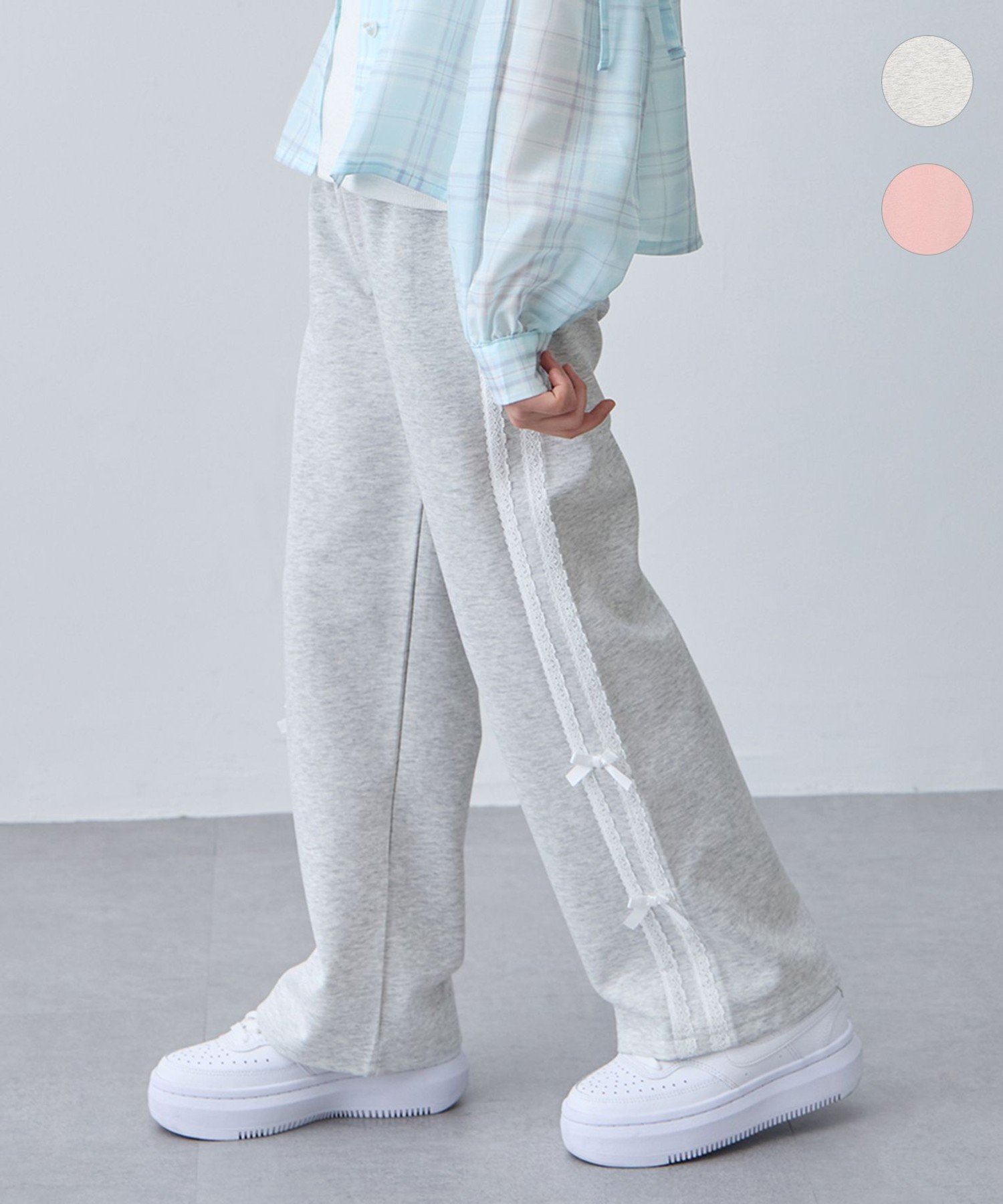【エニー/ANY / KIDS】の【洗濯機可能/速乾】ドライタッチ トラックパンツ 大人の最旬トレンドファッション＆コーディネート founy(ファウニー) 　ファッション　Fashion　キッズファッション　Fashion for Kids　ボトムス　Bottoms　ガーリー　Girly, Feminine Style　スポーティ　Sporty, Casual Athletic　トレンド　Trend, Trending Now　ポケット　Pocket, Pocket Detail　リボン　Ribbon, Bow　リラックス　Relax, Relaxed Fit　レース　Lace, Lace Fabric　ワイド　Wide, Wide Fit　 other-1|ID: prp329100004984681 ipo3291000000037340224