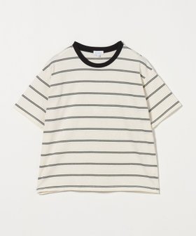 【ユナイテッドアローズ/UNITED ARROWS / KIDS】のボーダー Tシャツ / キッズ 140cm-160cm 大人の最旬トレンドファッション＆コーディネート founy(ファウニー) ファッション Fashion キッズファッション Fashion for Kids アウトドア Outdoor Clothing ショート Short, Short Length デニム Denim, Jeans Material ボーダー Border, Stripe アウトレット Outlet / Clearance おすすめ Recommended / Our Picks |ID:prp329100004984700