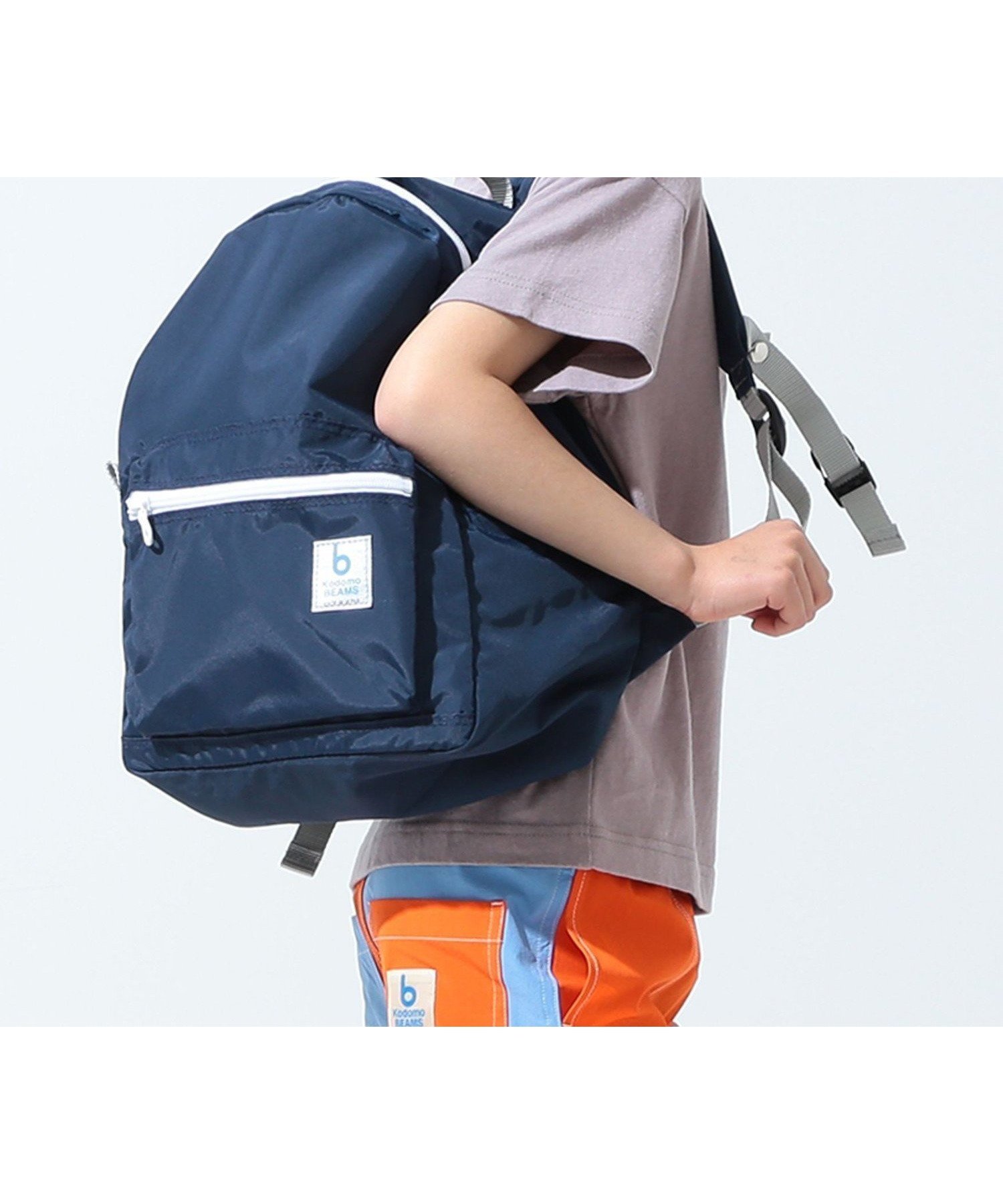 【こども ビームス/コドモ ビームス / KIDS】の【ビームスの百名品】キッズ バックパック 26SS 入学 入園 新学期準備 通学 通園 インテリア・キッズ・メンズ・レディースファッション・服の通販 founy(ファウニー) 　ファッション　Fashion　キッズファッション　Fashion for Kids　シューズ　Shoes, Footwear　定番　Standard, Basic Item　人気　Popular, Best Seller　旅行　Travel　入学式　Entrance Ceremony　2026年　2026　2026春夏・S/S　Spring/Summer 2026 SS26　NAVY|ID: prp329100004984704 ipo3291000000037340384