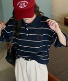 【フリークスストア/FREAK'S STORE】の接触冷感 別注 サマーニット ポロ 限定展開 大人の最旬トレンドファッション＆コーディネート founy(ファウニー) ファッション Fashion レディースファッション Fashion for Women トップス・カットソー Cut & Sew Tops ニット Knit Tops & Sweaters 春 Spring 秋 Autumn サマー Summer, Summer Style スペシャル Special, Limited Edition ボーダー Border, Stripe 別注 Limited Edition, Custom Order 無地 Plain, Solid Color ユニセックス Unisex, Genderless リラックス Relax, Relaxed Fit ロング Long, Long-Length S/S・春夏 SS, Spring/Summer, Warm Season 夏 Summer エレガント 上品 Elegant 2026年 2026 2026春夏・S/S Spring/Summer 2026 SS26 thumbnail ダークネイビー|ID: prp329100004984763 ipo3291000000037371100