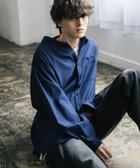 【ロッキーモンロー/Rocky Monroe】の新色追加 オーバーサイズレギュラーカラーストレッチシャツ ネイビー|ID: prp329100004984779 ipo3291000000037382888