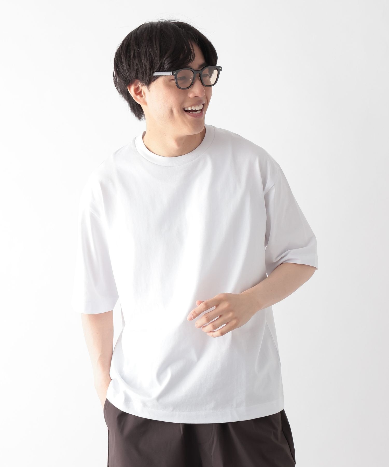 【グローバルワーク/GLOBAL WORK / MEN】の汗ジミ軽減クリーンT/638502 インテリア・キッズ・メンズ・レディースファッション・服の通販 founy(ファウニー) 　ファッション　Fashion　メンズファッション　Fashion for Men　おすすめ　Recommended / Our Picks　シンプル　Simple, Minimal　ジャケット　Jacket, Outerwear　リラックス　Relax, Relaxed Fit　夏　Summer　オフ05|ID: prp329100004984785 ipo3291000000037370390