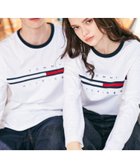 【トミーヒルフィガー/TOMMY HILFIGER】の【オンライン限定】トミーヒルフィガーロゴロングスリーブTシャツ / TINO TEE 大人の最旬トレンドファッション＆コーディネート founy(ファウニー) ファッション Fashion レディースファッション Fashion for Women トップス・カットソー Cut & Sew Tops シャツ・ブラウス・オフィスカジュアル Elegant Blouses & Button-Ups ロングTシャツ・Tシャツ Longline T-Shirts & Tees アメリカン American Style インナー Innerwear クラシック Classic, Timeless Style デニム Denim, Jeans Material 人気 Popular, Best Seller 長袖 Long Sleeve, Full Sleeve ボトム Bottoms, Lower Wear モダン Modern, Contemporary モチーフ Motif, Design Theme リラックス Relax, Relaxed Fit ルーズ Loose, Oversized ゴルフ Golf thumbnail ホワイト100|ID: prp329100004984789 ipo3291000000037340795