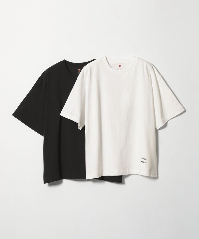 【シテン/CITEN / MEN】の【別注】 Hanes*CITEN 2パックロゴT インテリア・キッズ・メンズ・レディースファッション・服の通販 founy(ファウニー) https://founy.com/ ファッション Fashion メンズファッション Fashion for Men インナー Innerwear コンパクト Compact, Small Size 定番 Standard, Basic Item フィット Fit, Slim Fit 別注 Limited Edition, Custom Order ワーク Workwear, Utility Style |ID: prp329100004984806 ipo3291000000037340855