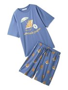 【ジェラートピケ オム/GELATO PIQUE HOMME / MEN】の【ONLINE限定】【HOMME】【接触冷感】サマーベア柄ワンポイントTシャツ ハーフパンツセット 大人の最旬トレンドファッション＆コーディネート founy(ファウニー) ファッション Fashion メンズファッション Fashion for Men ボトムス Bottoms ハーフパンツ・ショートパンツ Shorts & Half Pants カラフル Colorful Design サマー Summer, Summer Style サングラス Sunglasses, Shades スマート Smart, Elegant スリット Slit, Slit Detail セットアップ Set-Up, Coordinated Outfit ハーフ Half, Half-Length プリント Print, Printed Pattern ボトム Bottoms, Lower Wear ワンポイント One Point, Statement Accent おすすめ Recommended / Our Picks お家時間・ステイホーム Stay Home / At Home 夏 Summer ギフト プレゼント Gift / Present thumbnail NVY[089]|ID: prp329100004984809 ipo3291000000037340887