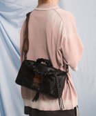 【メゾンスペシャル/MAISON SPECIAL】の【THEATRE PRODUCTS】Collaboration Multiway Vegan Leather Baguette Bag 大人の最旬トレンドファッション＆コーディネート founy(ファウニー) ファッション Fashion レディースファッション Fashion for Women バッグ Bags ギャザー Gathered, Ruffled 傘 Umbrella, Parasol ショルダー Shoulder, Shoulder Strap トレンド Trend, Trending Now バランス Balance, Style Balance フェイクレザー Faux Leather, PU Leather フォルム Silhouette, Form ボックス Boxy, Box Shape ポケット Pocket, Pocket Detail モダン Modern, Contemporary エレガント 上品 Elegant thumbnail BLK|ID: prp329100004984817 ipo3291000000037340919
