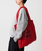 【シテン/CITEN】のパデッド クリア ロゴ トートバッグ 大人の最旬トレンドファッション＆コーディネート founy(ファウニー) ファッション Fashion レディースファッション Fashion for Women バッグ Bags 人気 Popular, Best Seller フィット Fit, Slim Fit プリント Print, Printed Pattern ポケット Pocket, Pocket Detail A/W・秋冬 Autumn/Winter ビジネス 仕事 通勤 Business / Work / Commuting thumbnail RED|ID: prp329100004984823 ipo3291000000037340941