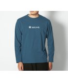【スノーピーク/SNOW PEAK】のSoft Cotton Logo Long Sleeve T-Shirt 大人の最旬トレンドファッション＆コーディネート founy(ファウニー) ファッション Fashion レディースファッション Fashion for Women トップス・カットソー Cut & Sew Tops シャツ・ブラウス・オフィスカジュアル Elegant Blouses & Button-Ups ロングTシャツ・Tシャツ Longline T-Shirts & Tees オレンジ Orange カーディガン Cardigan, Knitwear シンプル Simple, Minimal ジャケット Jacket, Outerwear パーカー Hoodie, Parka フィット Fit, Slim Fit プリント Print, Printed Pattern ベスト Vest, Waistcoat ベーシック Basic, Essential ボトム Bottoms, Lower Wear 半袖 Short Sleeve, Half Sleeve 2024年 2024 2024春夏・S/S Spring/Summer 2024 SS24 thumbnail Slateblue|ID: prp329100004984835 ipo3291000000037341006