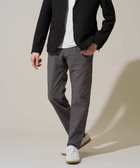 【アー ヴェー ヴェー/a.v.v HOMME / MEN】の【イージーケア/洗濯機で洗える/軽撥水/接触冷感/速乾/ストレッチ/毛玉になりにくい】ストレッチコードレーン5PKアンクルパンツ ダークグレー|ID: prp329100004984839 ipo3291000000037341035