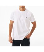 【トミーヒルフィガー/TOMMY HILFIGER / MEN】のラグジュアリーインターロックTシャツ 大人の最旬トレンドファッション＆コーディネート founy(ファウニー) ファッション Fashion メンズファッション Fashion for Men アメリカン American Style クラシック Classic, Timeless Style ゴルフ Golf シンプル Simple, Minimal スマート Smart, Elegant デニム Denim, Jeans Material トレンド Trend, Trending Now モダン Modern, Contemporary 人気 Popular, Best Seller thumbnail ホワイトYBR|ID: prp329100004984848 ipo3291000000037393628