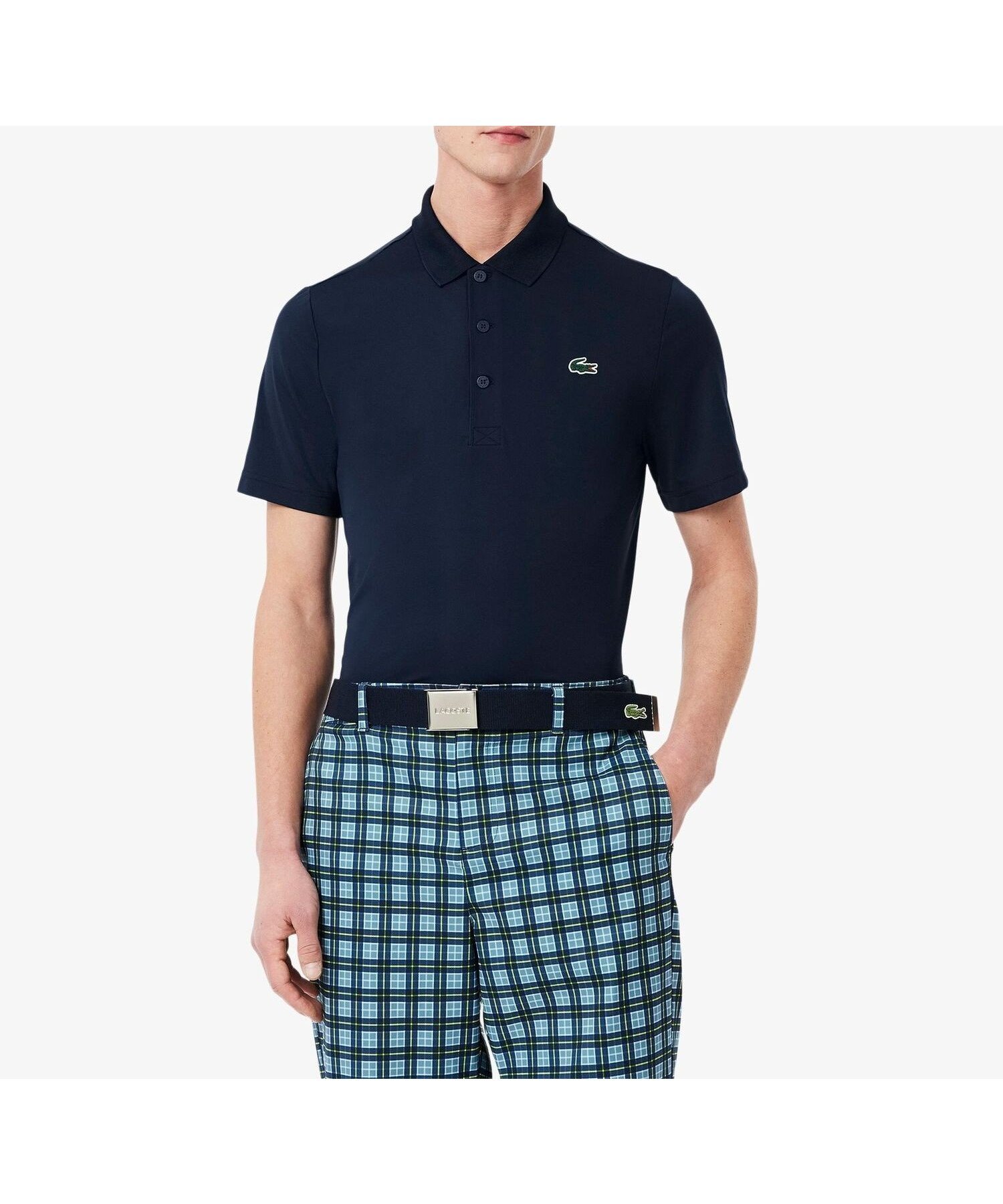 【ラコステ/LACOSTE / MEN】のウルトラドライゴルフポロシャツ インテリア・キッズ・メンズ・レディースファッション・服の通販 founy(ファウニー) 　ファッション　Fashion　メンズファッション　Fashion for Men　シリコン　Silicone, Silicone Material　ストレッチ　Stretch, Stretchy Fabric　ネイビー|ID: prp329100004984852 ipo3291000000037341092