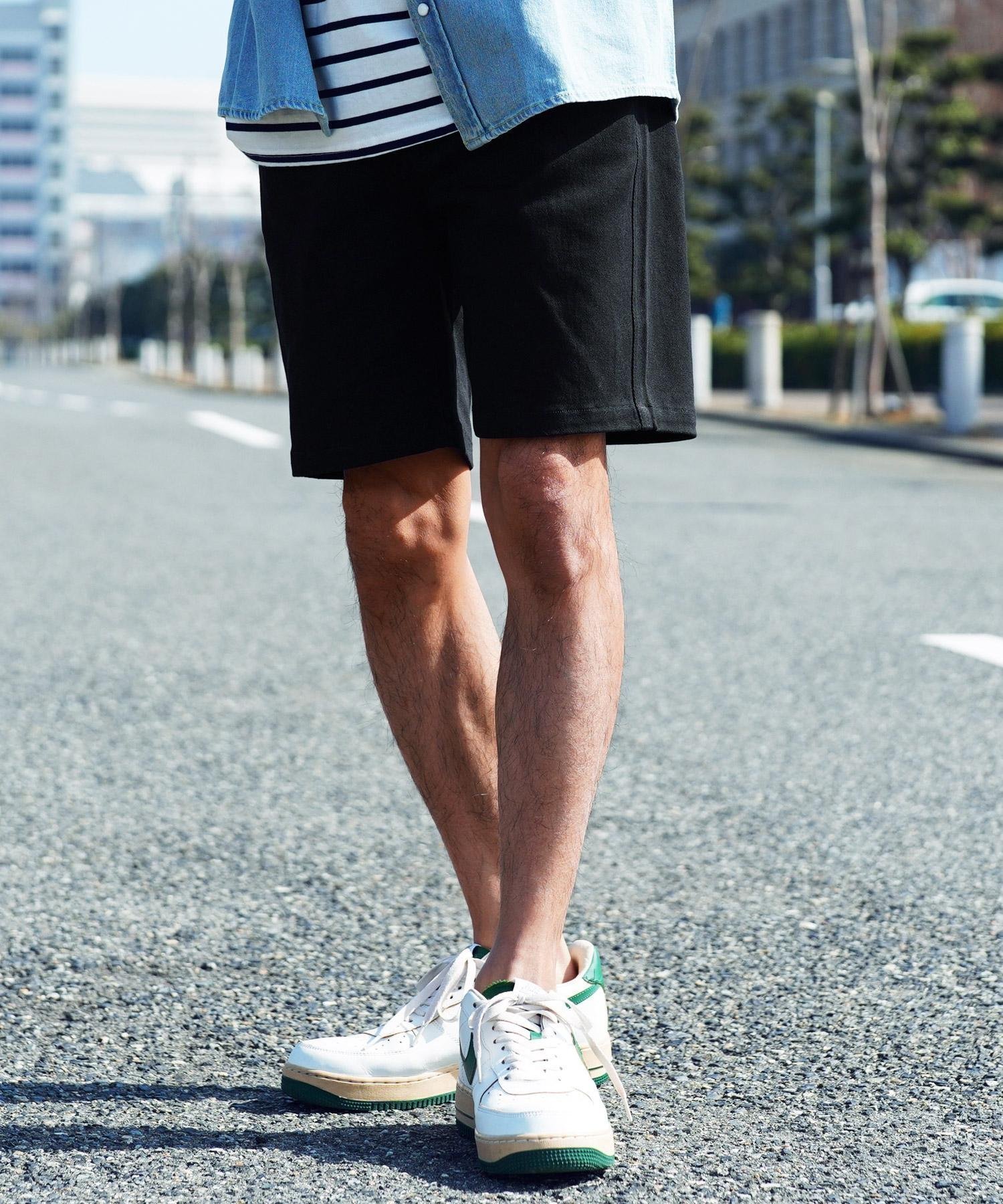 【ジギーズショップ/JIGGYS SHOP / MEN】のストレッチ ツイル 短パン ショートパンツ ハーフパンツ 26SS インテリア・キッズ・メンズ・レディースファッション・服の通販 founy(ファウニー) 　ファッション　Fashion　メンズファッション　Fashion for Men　ボトムス　Bottoms　ハーフパンツ・ショートパンツ　Shorts & Half Pants　コーデュロイ　Corduroy, Cord Fabric　ショーツ　Shorts, Short Pants　ショート　Short, Short Length　シンプル　Simple, Minimal　ストレッチ　Stretch, Stretchy Fabric　ツイル　Twist, Twisted Detail　定番　Standard, Basic Item　ハーフ　Half, Half-Length　バランス　Balance, Style Balance　ボーダー　Border, Stripe　リゾート　Resort, Vacation Style　再入荷　Restock / Back in Stock　プチプライス・低価格　Affordable / Budget Price　夏　Summer　2026年　2026　2026春夏・S/S　Spring/Summer 2026 SS26　ブラック|ID: prp329100004984863 ipo3291000000037341145