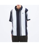 【ジャーナルスタンダード/JOURNAL STANDARD / MEN】のFRED PERRY / フレッドペリー 別注 ストライプ ピケ ポロシャツ 大人の最旬トレンドファッション＆コーディネート founy(ファウニー) ファッション Fashion メンズファッション Fashion for Men 鹿の子 Piqué, Kanoko Fabric ストライプ Stripe, Striped Pattern バランス Balance, Style Balance フィット Fit, Slim Fit ベスト Vest, Waistcoat ポロシャツ Polo Shirt, Collared Tee 別注 Limited Edition, Custom Order リラックス Relax, Relaxed Fit thumbnail ブルー|ID: prp329100004984874 ipo3291000000037341231