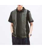 【ジャーナルスタンダード/JOURNAL STANDARD / MEN】のFRED PERRY / フレッドペリー 別注 ストライプ ピケ ポロシャツ 大人の最旬トレンドファッション＆コーディネート founy(ファウニー) ファッション Fashion メンズファッション Fashion for Men 鹿の子 Piqué, Kanoko Fabric ストライプ Stripe, Striped Pattern バランス Balance, Style Balance フィット Fit, Slim Fit ベスト Vest, Waistcoat ポロシャツ Polo Shirt, Collared Tee 別注 Limited Edition, Custom Order リラックス Relax, Relaxed Fit thumbnail ブラック D|ID: prp329100004984874 ipo3291000000037341233