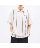 【ジャーナルスタンダード/JOURNAL STANDARD / MEN】のFRED PERRY / フレッドペリー 別注 ストライプ ピケ ポロシャツ 大人の最旬トレンドファッション＆コーディネート founy(ファウニー) ファッション Fashion メンズファッション Fashion for Men 鹿の子 Piqué, Kanoko Fabric ストライプ Stripe, Striped Pattern バランス Balance, Style Balance フィット Fit, Slim Fit ベスト Vest, Waistcoat ポロシャツ Polo Shirt, Collared Tee 別注 Limited Edition, Custom Order リラックス Relax, Relaxed Fit thumbnail ナチュラル|ID: prp329100004984874 ipo3291000000037341234