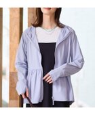 【リフレクト/Reflect】の【UVカット/接触冷感】ラッシュガードパーカー 大人の最旬トレンドファッション＆コーディネート founy(ファウニー) ファッション Fashion レディースファッション Fashion for Women トップス・カットソー Cut & Sew Tops レディースパーカー・カジュアルフーディー Casual Hoodies & Sweatshirts ギャザー Gathered, Ruffled 軽量 Lightweight, Ultra Light スポーティ Sporty, Casual Athletic スマート Smart, Elegant バランス Balance, Style Balance ペプラム Peplum, Flared Hem ポケット Pocket, Pocket Detail エレガント 上品 Elegant thumbnail サックスブルー|ID: prp329100004984909 ipo3291000000037341404