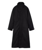 【エックスガール/X-girl】のSTAND COLLAR LONG COAT 大人の最旬トレンドファッション＆コーディネート founy(ファウニー) ファッション Fashion レディースファッション Fashion for Women アウター Coat / Outerwear Collection コート・ロングコート・ピーコート Long Coats, Peacoats & More アクリル Acrylic Material コンパクト Compact, Small Size スタンド Stand Collar, Upright Stand 長袖 Long Sleeve, Full Sleeve ベーシック Basic, Essential レオパード Leopard, Animal Print ロング Long, Long-Length 冬 Winter / This Winter thumbnail BLACK|ID: prp329100004984913 ipo3291000000037341428
