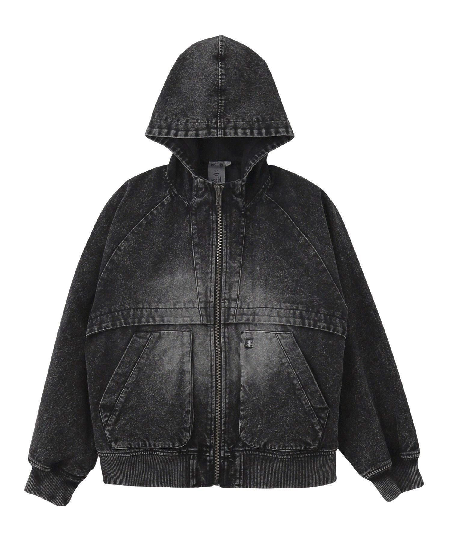 【エックスガール/X-girl】のARCH LOGO HOODED JACKET 大人の最旬トレンドファッション＆コーディネート founy(ファウニー) 　ファッション　Fashion　レディースファッション　Fashion for Women　アウター　Coat / Outerwear Collection　レディースジャケット・軽アウター　Jackets　コンパクト　Compact, Small Size　ジャケット　Jacket, Outerwear　長袖　Long Sleeve, Full Sleeve　パッチ　Patch, Appliqué　フロント　Front, Front Design　ポケット　Pocket, Pocket Detail　ミニスカート　Mini Skirt, Short Skirt　ロング　Long, Long-Length　ワーク　Workwear, Utility Style　A/W・秋冬　Autumn/Winter　 other-1|ID: prp329100004984916 ipo3291000000037341437