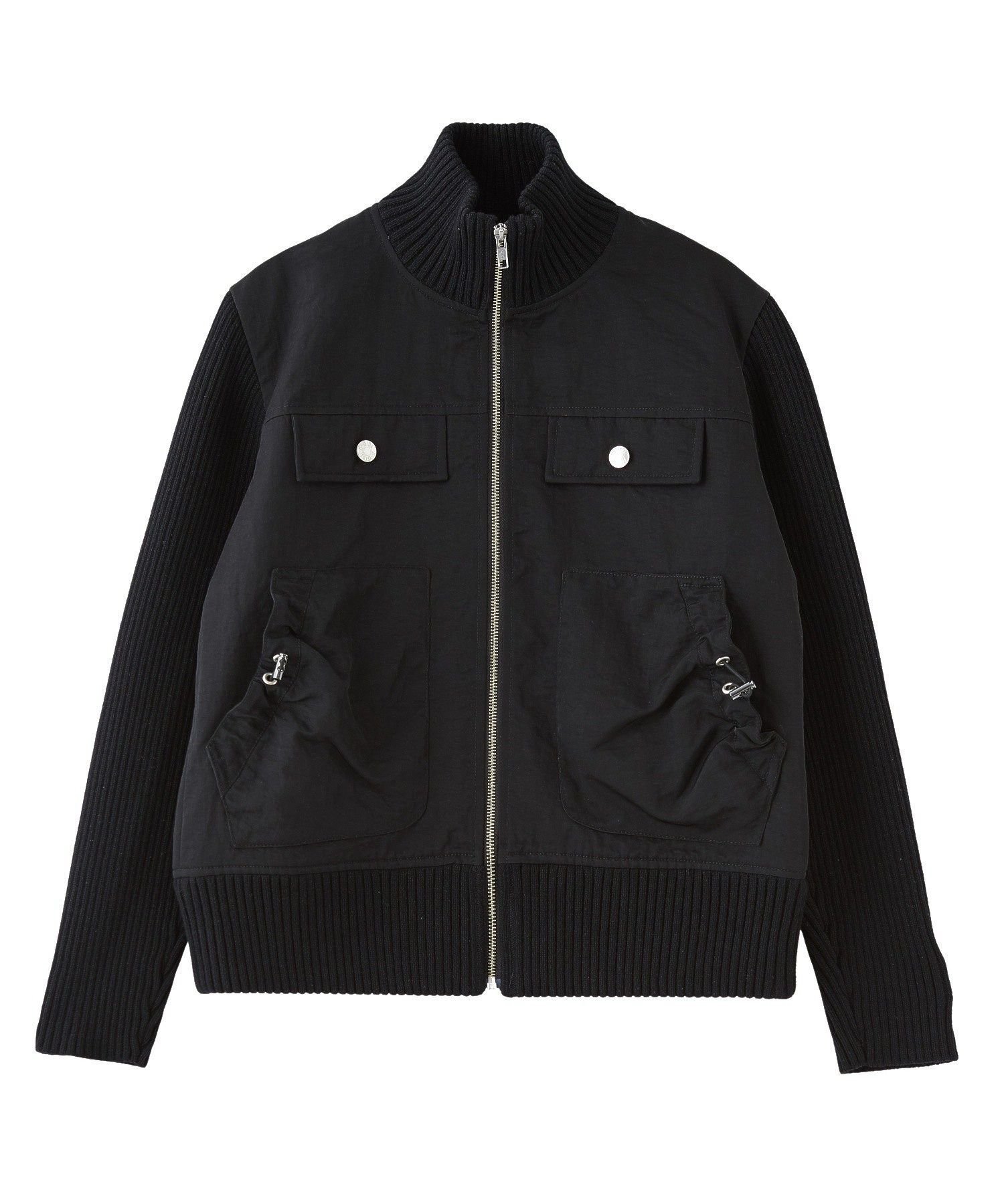 【エックスガール/X-girl】のRIBBED SLEEVE WOVEN JACKET 大人の最旬トレンドファッション＆コーディネート founy(ファウニー) 　ファッション　Fashion　レディースファッション　Fashion for Women　アウター　Coat / Outerwear Collection　レディースジャケット・軽アウター　Jackets　コンパクト　Compact, Small Size　ジップ　Zip, Zipper　ジャケット　Jacket, Outerwear　トレンド　Trend, Trending Now　長袖　Long Sleeve, Full Sleeve　フロント　Front, Front Design　ブルゾン　Blouson, Bomber Jacket　ポケット　Pocket, Pocket Detail　ミニスカート　Mini Skirt, Short Skirt　メタル　Metal, Metal Parts　リブニット　Rib Knit, Ribbed Knit　ルーズ　Loose, Oversized　ロング　Long, Long-Length　おすすめ　Recommended / Our Picks　 other-1|ID: prp329100004984917 ipo3291000000037341440