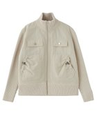 【エックスガール/X-girl】のRIBBED SLEEVE WOVEN JACKET 大人の最旬トレンドファッション＆コーディネート founy(ファウニー) ファッション Fashion レディースファッション Fashion for Women アウター Coat / Outerwear Collection レディースジャケット・軽アウター Jackets コンパクト Compact, Small Size ジップ Zip, Zipper ジャケット Jacket, Outerwear トレンド Trend, Trending Now 長袖 Long Sleeve, Full Sleeve フロント Front, Front Design ブルゾン Blouson, Bomber Jacket ポケット Pocket, Pocket Detail ミニスカート Mini Skirt, Short Skirt メタル Metal, Metal Parts リブニット Rib Knit, Ribbed Knit ルーズ Loose, Oversized ロング Long, Long-Length おすすめ Recommended / Our Picks thumbnail BEIGE|ID: prp329100004984917 ipo3291000000037341443