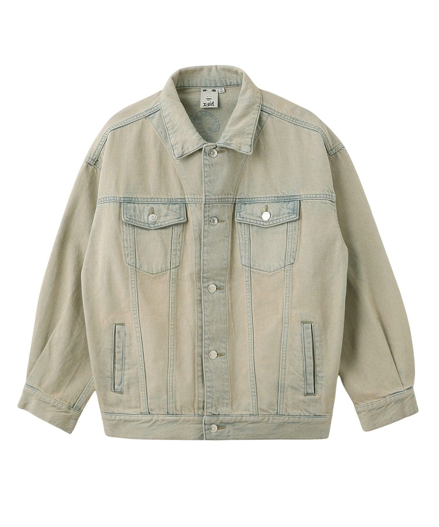 【エックスガール/X-girl】のCURSIVE LOGO DENIM JACKET インテリア・キッズ・メンズ・レディースファッション・服の通販 founy(ファウニー) 　ファッション　Fashion　レディースファッション　Fashion for Women　アウター　Coat / Outerwear Collection　レディースジャケット・軽アウター　Jackets　ガーリー　Girly, Feminine Style　ジャケット　Jacket, Outerwear　セットアップ　Set-Up, Coordinated Outfit　デニム　Denim, Jeans Material　長袖　Long Sleeve, Full Sleeve　ベーシック　Basic, Essential　ミニスカート　Mini Skirt, Short Skirt　ロング　Long, Long-Length　おすすめ　Recommended / Our Picks　LtINDIGO|ID: prp329100004984919 ipo3291000000037341449