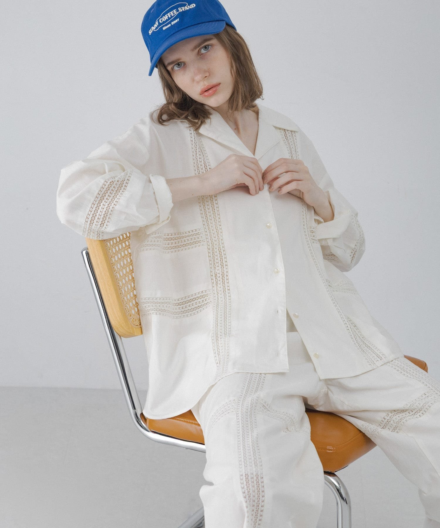 【サニーレーベル/Sonny Label / URBAN RESEARCH】のブロッキングレースコットンシャツジャケット 大人の最旬トレンドファッション＆コーディネート founy(ファウニー) 　ファッション　Fashion　レディースファッション　Fashion for Women　アウター　Coat / Outerwear Collection　レディースジャケット・軽アウター　Jackets　インド　Indian Textile　インナー　Innerwear　春　Spring　キャミソール　Camisole, Spaghetti Strap Top　シンプル　Simple, Minimal　ジャケット　Jacket, Outerwear　セットアップ　Set-Up, Coordinated Outfit　タンク　Tank Top, Sleeveless Top　デニム　Denim, Jeans Material　ハンド　Hand, Handmade　ルーズ　Loose, Oversized　レース　Lace, Lace Fabric　ロング　Long, Long-Length　ワイド　Wide, Wide Fit　S/S・春夏　SS, Spring/Summer, Warm Season　おすすめ　Recommended / Our Picks　夏　Summer　2026年　2026　2026春夏・S/S　Spring/Summer 2026 SS26　 other-1|ID: prp329100004984927 ipo3291000000037341492