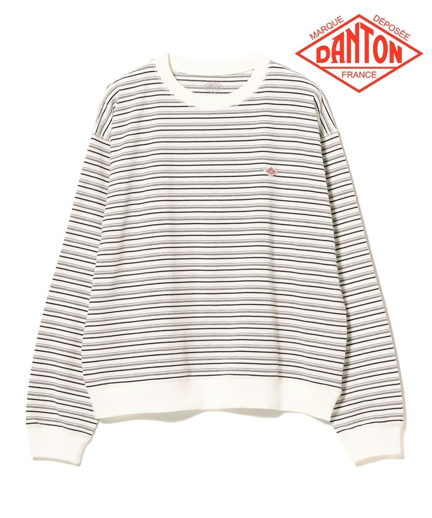 【ビームス ウイメン/BEAMS】のDANTON / ストライプ ロングスリーブ Tシャツ 大人の最旬トレンドファッション＆コーディネート founy(ファウニー) 　ファッション　Fashion　レディースファッション　Fashion for Women　トップス・カットソー　Cut & Sew Tops　シャツ・ブラウス・オフィスカジュアル　Elegant Blouses & Button-Ups　ロングTシャツ・Tシャツ　Longline T-Shirts & Tees　インナー　Innerwear　カーディガン　Cardigan, Knitwear　シンプル　Simple, Minimal　ジャケット　Jacket, Outerwear　ストライプ　Stripe, Striped Pattern　スリーブ　Sleeve, Long Sleeve / Short Sleeve　デニム　Denim, Jeans Material　フランス　France, French　ボトム　Bottoms, Lower Wear　リラックス　Relax, Relaxed Fit　ルーズ　Loose, Oversized　ロング　Long, Long-Length　ワーク　Workwear, Utility Style　エレガント 上品　Elegant　 other-1|ID: prp329100004984940 ipo3291000000037341569