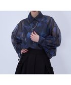 【ハレ/HARE】のアートフラワーガラシアーシャツ 大人の最旬トレンドファッション＆コーディネート founy(ファウニー) ファッション Fashion レディースファッション Fashion for Women トップス・カットソー Cut & Sew Tops シャツ・ブラウス・オフィスカジュアル Elegant Blouses & Button-Ups アクセサリー Fashion Accessories インナー Innerwear ウェーブ Wavy Pattern オーガンジー Organza Fabric キャミソール Camisole, Spaghetti Strap Top ストレート Straight, Straight Cut スラックス Slacks, Dress Pants デニム Denim, Jeans Material フラワー Flower, Floral ブラウジング Blouson Silhouette, Cinched Waist マーメイド Mermaid, Fishtail Silhouette リラックス Relax, Relaxed Fit ワイド Wide, Wide Fit おすすめ Recommended / Our Picks 夏 Summer エレガント 上品 Elegant thumbnail ブルー87|ID: prp329100004984941 ipo3291000000037341588