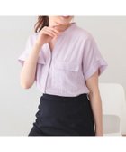 【インデックス/INDEX】の【接触冷感】ダブルポケットスキッパーブラウス《吸水速乾/防シワ/洗濯機OK/S~3L/7col》 大人の最旬トレンドファッション＆コーディネート founy(ファウニー) ファッション Fashion レディースファッション Fashion for Women トップス・カットソー Cut & Sew Tops シャツ・ブラウス・オフィスカジュアル Elegant Blouses & Button-Ups 吸水 Absorbent, Quick-Dry スキッパー Skipper, Open Collar スマート Smart, Elegant ダブル Double, Double-Breasted デコルテ Décolleté, Neckline トレンド Trend, Trending Now フロント Front, Front Design ポケット Pocket, Pocket Detail ミックス Mix, Mixed Style リラックス Relax, Relaxed Fit 旅行 Travel エレガント 上品 Elegant thumbnail ライトピンク|ID: prp329100004984964 ipo3291000000037341714