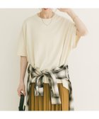 【アイテムズアーバンリサーチ/ITEMS URBAN RESEARCH】の『洗濯可』ニットTシャツ 大人の最旬トレンドファッション＆コーディネート founy(ファウニー) ファッション Fashion レディースファッション Fashion for Women トップス・カットソー Cut & Sew Tops ニット Knit Tops & Sweaters シャツ・ブラウス・オフィスカジュアル Elegant Blouses & Button-Ups ロングTシャツ・Tシャツ Longline T-Shirts & Tees ウォッシャブル Machine Washable 洗える Machine Washable カットソー Cut and Sewn Top 定番 Standard, Basic Item S/S・春夏 SS, Spring/Summer, Warm Season 夏 Summer エレガント 上品 Elegant 2026年 2026 2026春夏・S/S Spring/Summer 2026 SS26 thumbnail オフホワイト|ID: prp329100004984973 ipo3291000000037386322