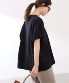【フレームワーク/FRAMeWORK】のコンパクトインレーニュアンスTシャツ 大人の最旬トレンドファッション＆コーディネート founy(ファウニー) ファッション Fashion レディースファッション Fashion for Women トップス・カットソー Cut & Sew Tops シャツ・ブラウス・オフィスカジュアル Elegant Blouses & Button-Ups ロングTシャツ・Tシャツ Longline T-Shirts & Tees セットアップ Set-Up, Coordinated Outfit パターン Pattern, Design Print thumbnail ブラック|ID: prp329100004984992 ipo3291000000037351905