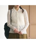 【ビューティ&ユース ユナイテッドアローズ/BEAUTY&YOUTH / UNITED ARROWS】のレースプリーツ シャツカーディガン ウォッシャブル 大人の最旬トレンドファッション＆コーディネート founy(ファウニー) ファッション Fashion レディースファッション Fashion for Women トップス・カットソー Cut & Sew Tops カーディガン・羽織り Layered Style Cardigans シャツ・ブラウス・オフィスカジュアル Elegant Blouses & Button-Ups ウォッシャブル Machine Washable 春 Spring カーディガン Cardigan, Knitwear 定番 Standard, Basic Item バランス Balance, Style Balance フェミニン Feminine, Girly フロント Front, Front Design プリーツ Pleats, Pleated ボトム Bottoms, Lower Wear 羽織 Haori, Light Jacket レース Lace, Lace Fabric ワイド Wide, Wide Fit S/S・春夏 SS, Spring/Summer, Warm Season 夏 Summer thumbnail OFF WHITE|ID: prp329100004985003 ipo3291000000037341930